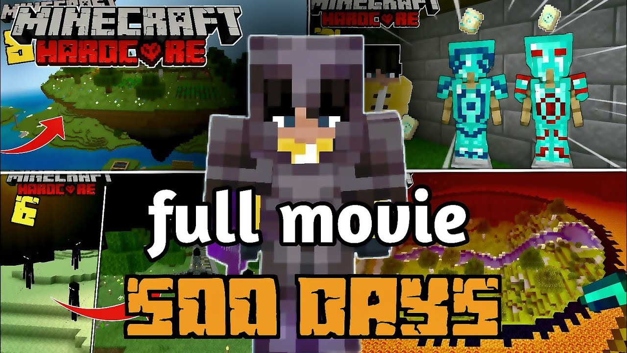I survived 500 days in Minecraft hardcore [full movie] Bee man || Tamil