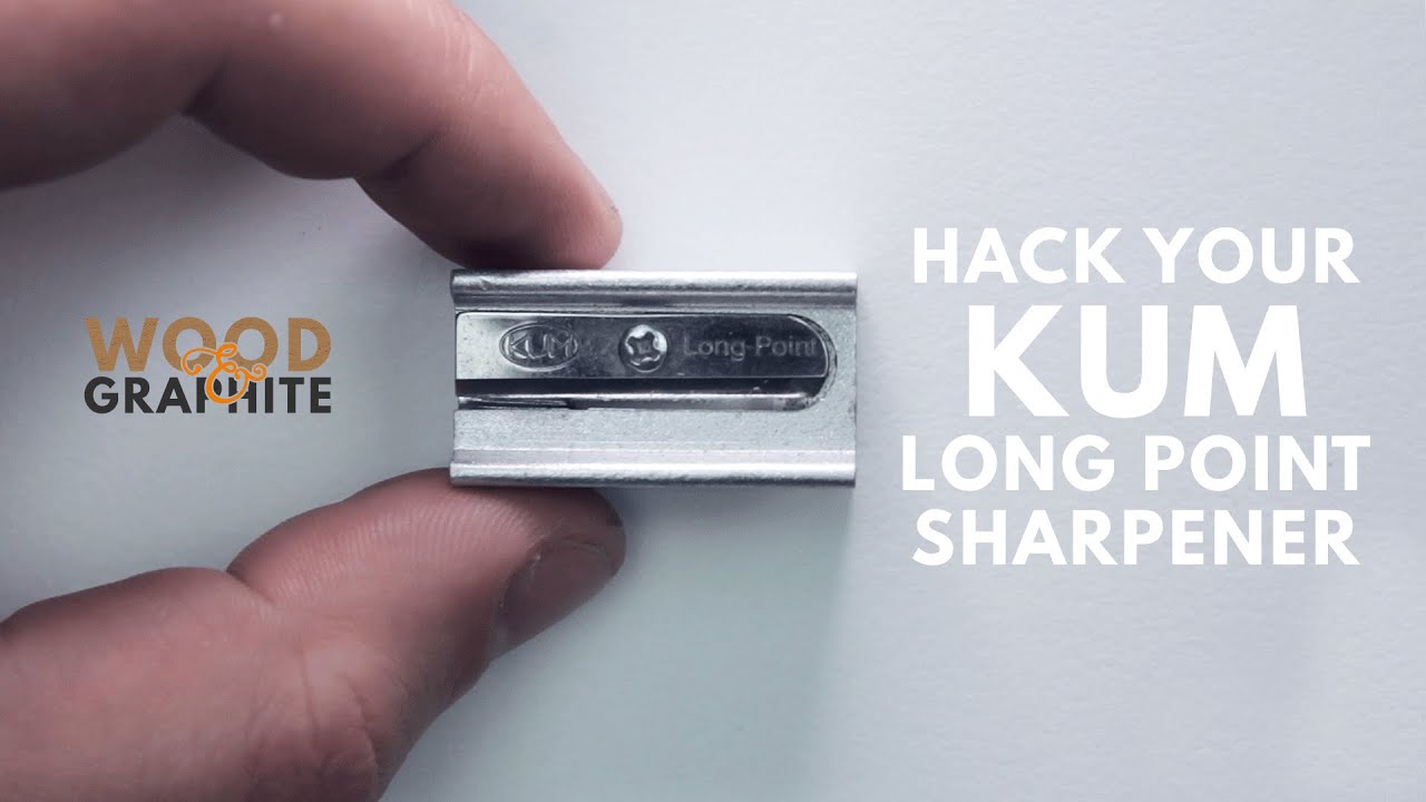 Hack your KUM Long Point Sharpener! - ✎W&G✎