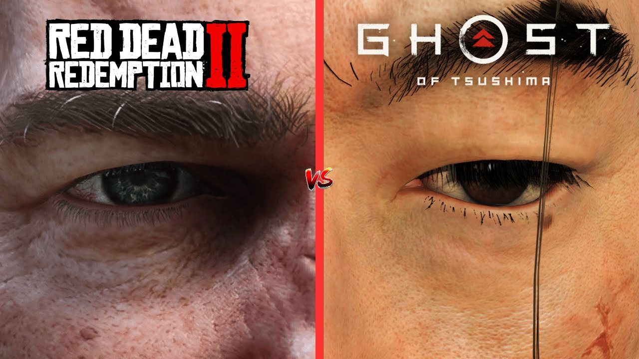 RDR2 vs Ghost of Tsushima: Physics and Details Comparison (4K)