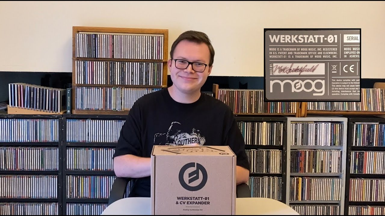 Music With Matt Episode 9: UNBOXING & ASSEMBLING A MOOG WERKSTATT!