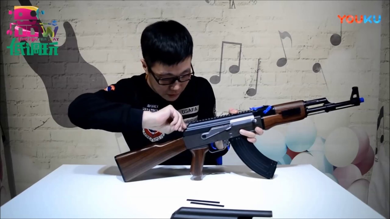 【革命性的AK47水彈槍之解剖分析】Anatomy Renxiang AK47 gel ball blaster gearbox