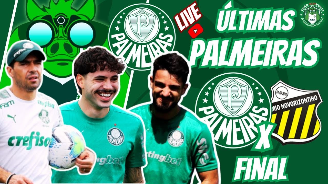 🚨#AOVIVO - PEGA A VISÃO: PRÉ-JOGO PALMEIRAS X NOVORIZONTINO | ÚLTIMAS NOTÍCIAS DO VERDÃO