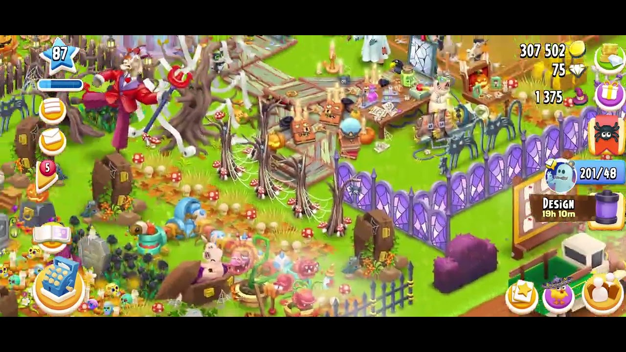 220 ghosts collected on My Hay Day Farm👻