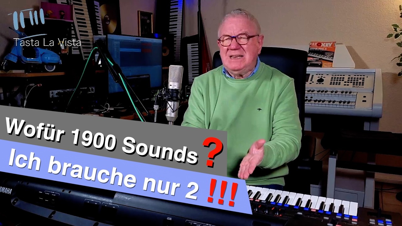 Auch mit nur 2 Sounds kann man schöne Musik machen ....