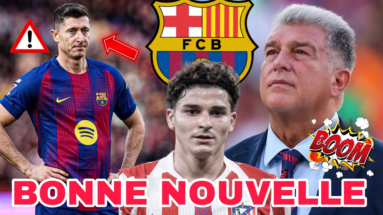 Le futur rempla&ccedil;ant de Lewandowski au Bar&ccedil;a est trouv&eacute;, il joue en Espagne : Robinio Vaz va quitt&eacute;