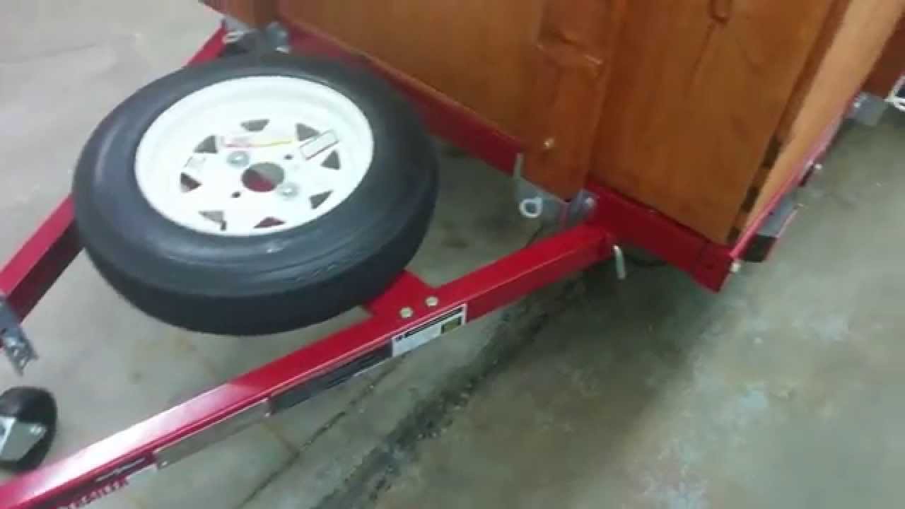 Harbor Freight Folding Utility Trailer