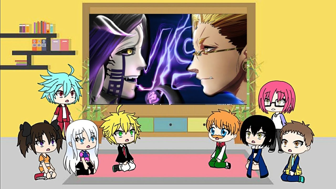 Nanatsu No Taizai reacciona a Rap de Buda vs Zero/Hajun SNV (Gacha Life) Shen Soul