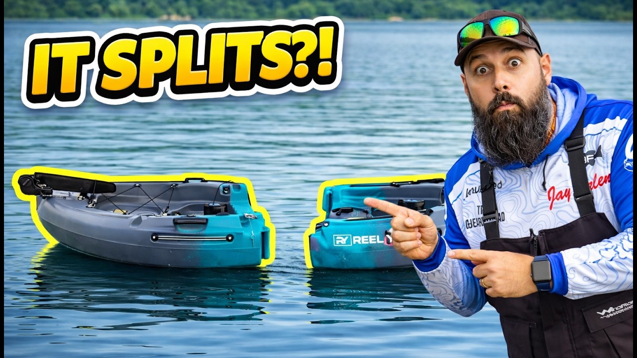 Этот педальный каяк ломается ПОПОЛАМ (Reel Yaks Raptor)