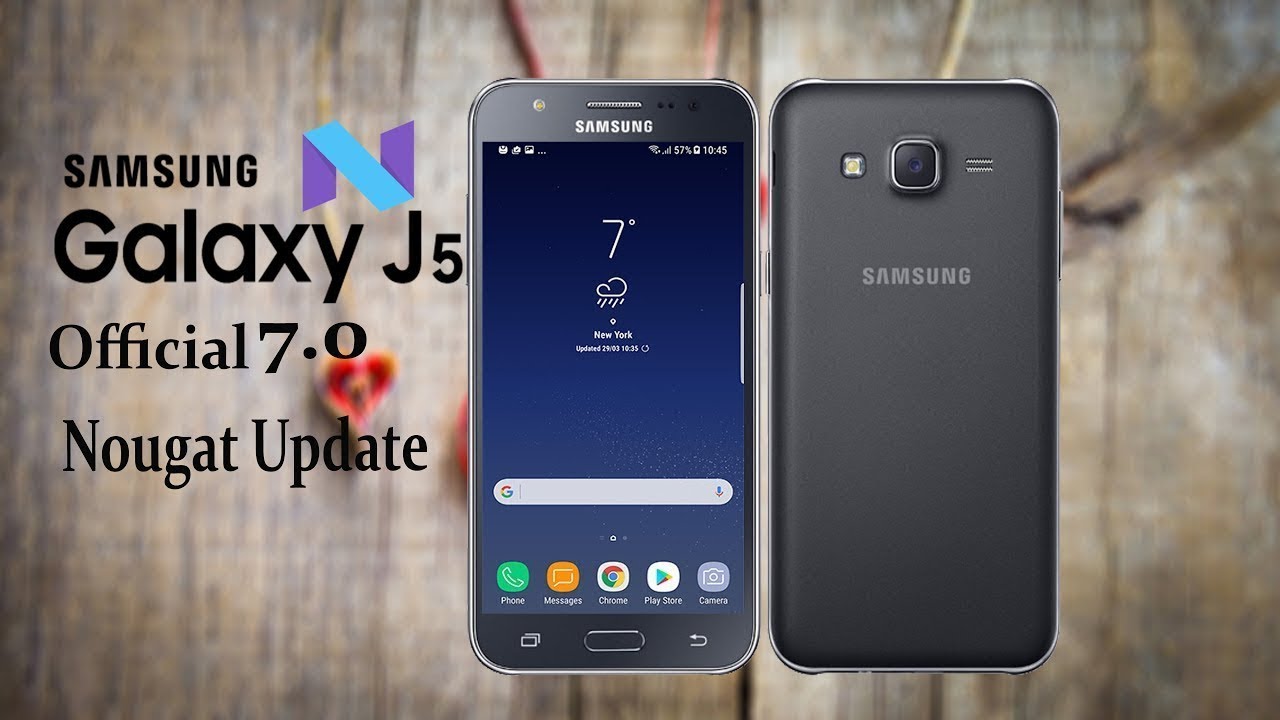 Finally!! Samsung Galaxy J5 2015 Official Nougat Update Has Arrived With Google Assistant!!