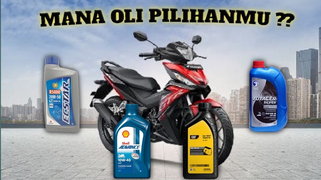 Oli yang cocok untuk motor Supra GTR 150, Sonic, CB150R, CBR150 : oli meong