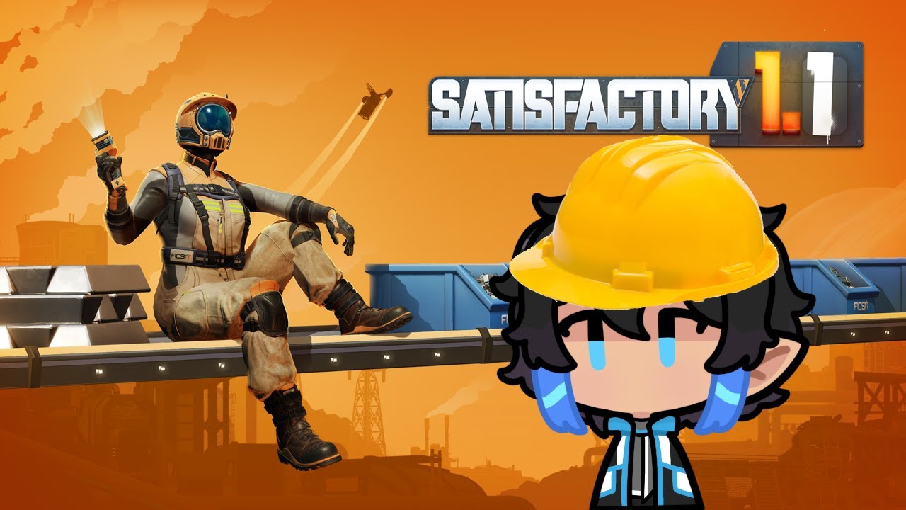 chill time in the factory [Satisfactory]!socials !Discord