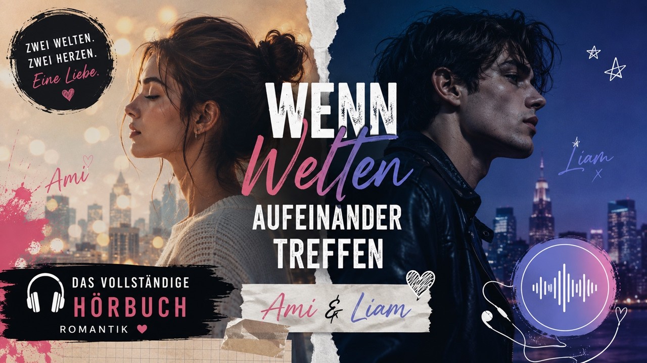 Wenn Welten aufeinandertreffen &ndash; Ami & Liam | Das vollst&auml;ndige romantische H&ouml;rbuch