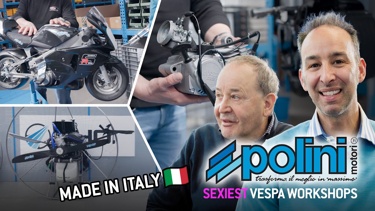 Inside Polini: A Rare Look at the History and Heart of Scooter Tuning!