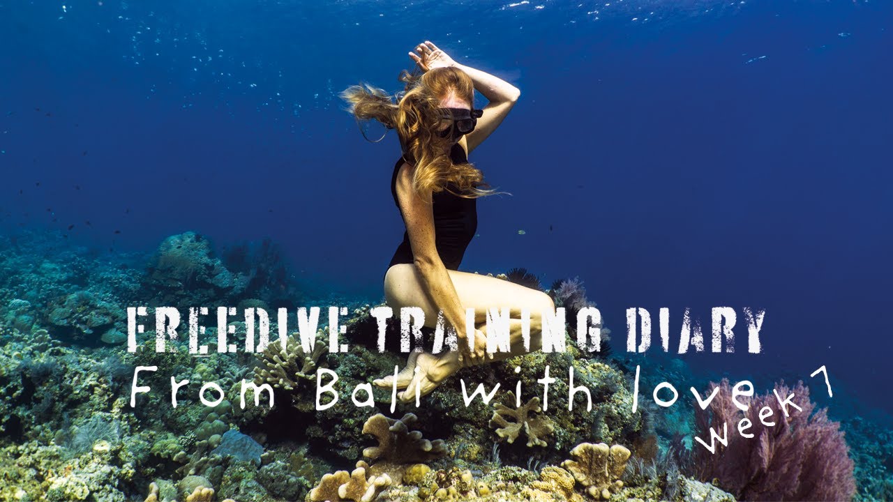 Freedive training diary from Bali with love - week 7 / PB cakes / Girls that freedive