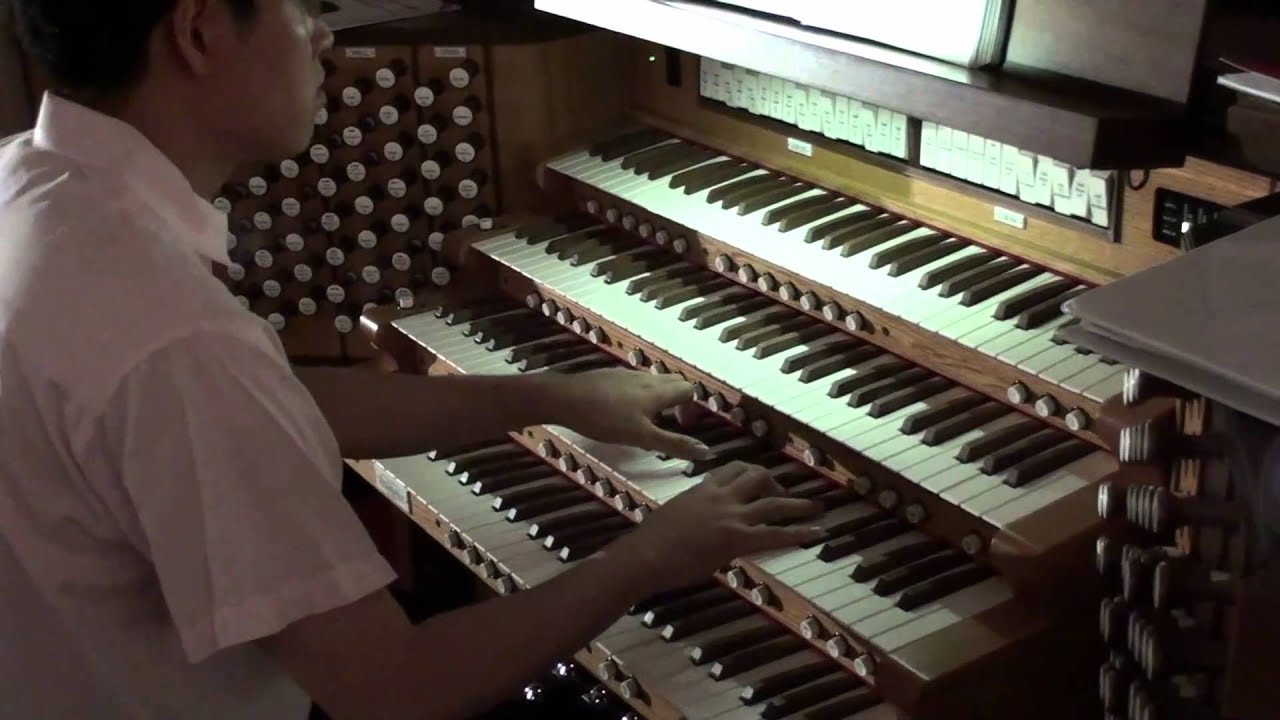 HD 오르간으로 듣는 베토벤 교향곡5번 운명1악장 존홍연주 Beethoven Sym No.5