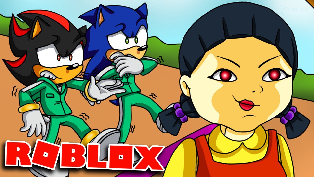 Sonic & Shadow Play SQUID GAME on ROBLOX?!