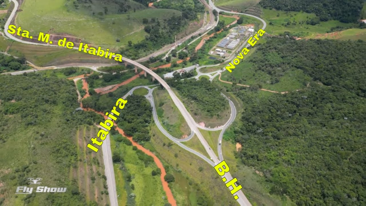 Entre BH e VALE DO AÇO tem alternativa via ITABIRA...