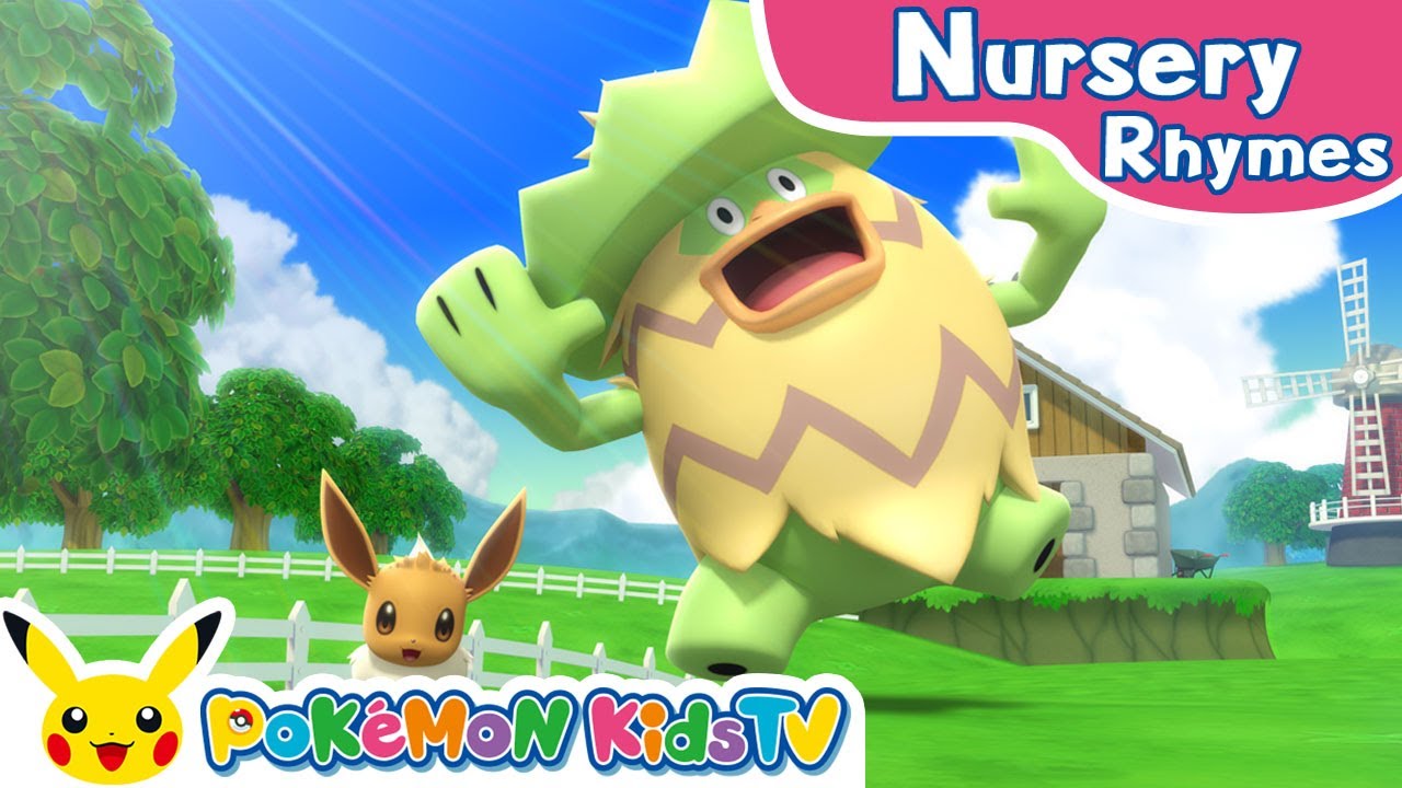 Old MacDonald Had a Farm | Nursery Rhyme | Kids Song | Pokémon Kids TV​