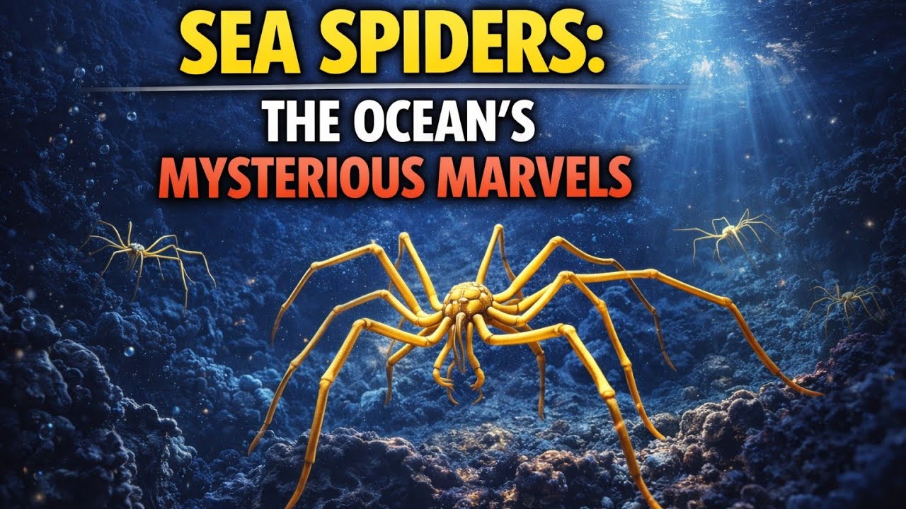 Sea Spiders: The Ocean's Mysterious Marvels