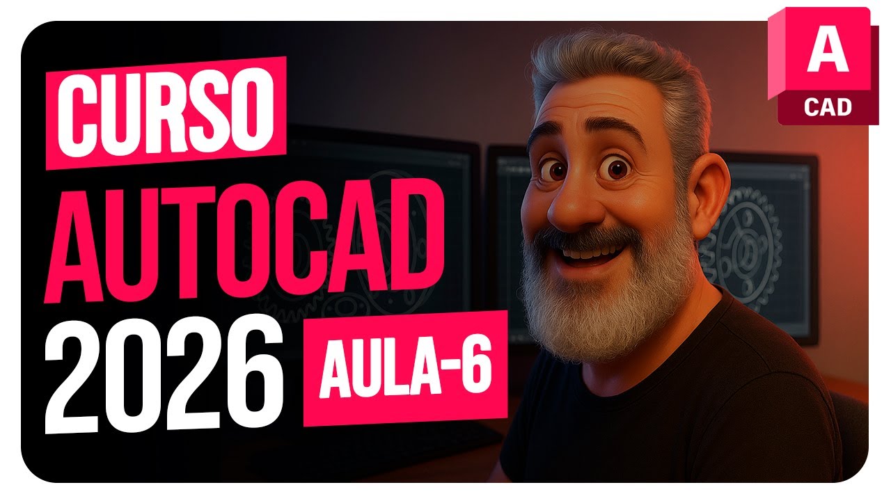 AUTOCAD 2026 CURSO - AULA-6 - USANDO OFFSET