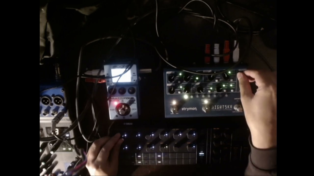 YAMAHA SEQTRAK JAM 7 (with MS-70CDR and NIGHTSKY)