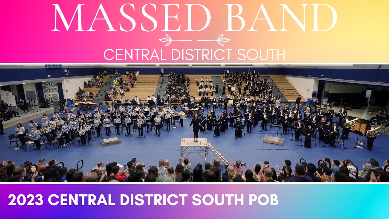 Massed Band | 2023 Central District South Parade of Bands