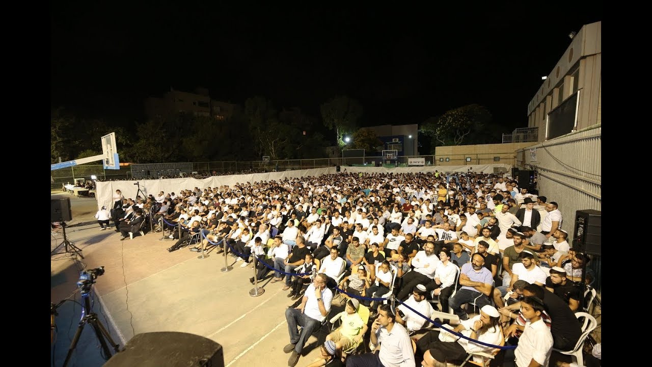הרב רפאל רובין בסיפור אמיתי מצמרר מתוך ערב האחדות הגדול בליל תעשה באב - (HD)
