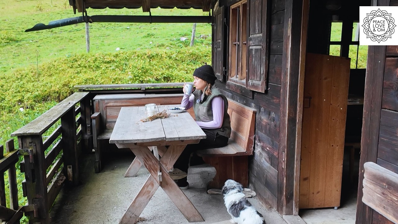 Она живёт без электричества &mdash; на альпийском пастбище в Баварии.