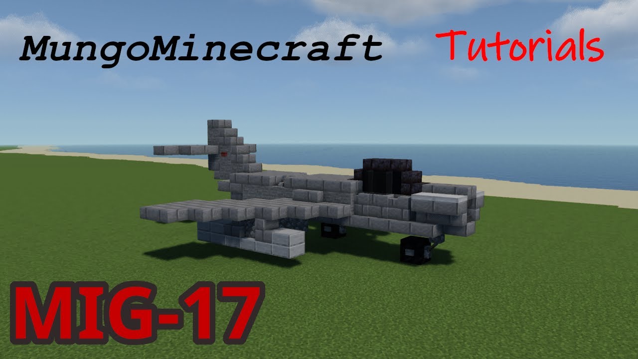 Jak zbudować Myśliwiec MIG-17 w Minecraft
