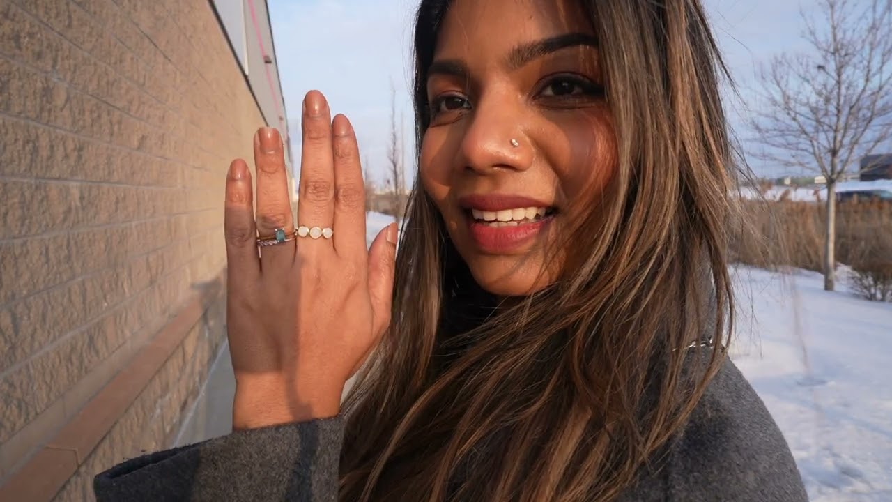 Linjer Moonstone Ring and 14k Gold petal bracelet review and first impression