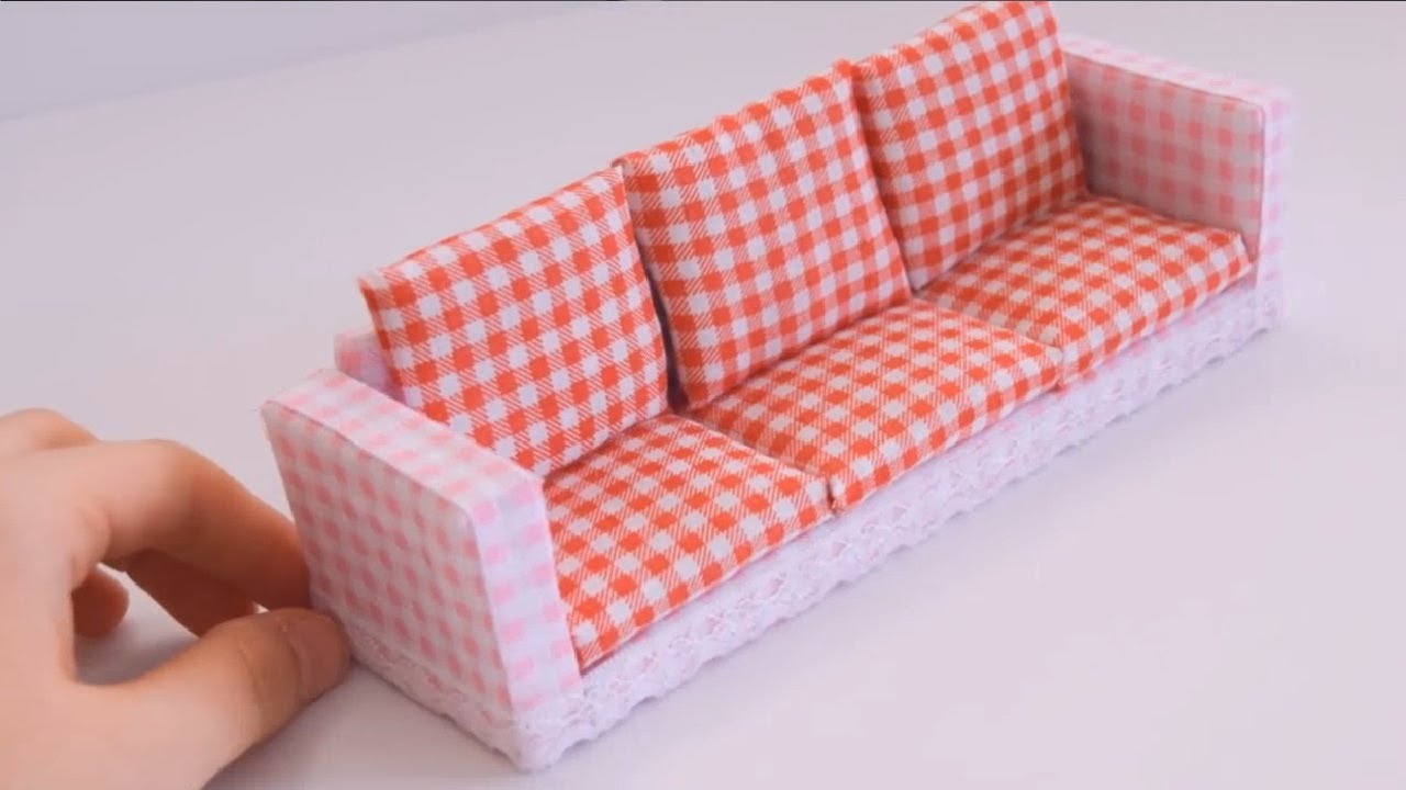 Cara Membuat Miniatur Dari Karton dan Kain Bekas || Lovely DIY Creative Hack