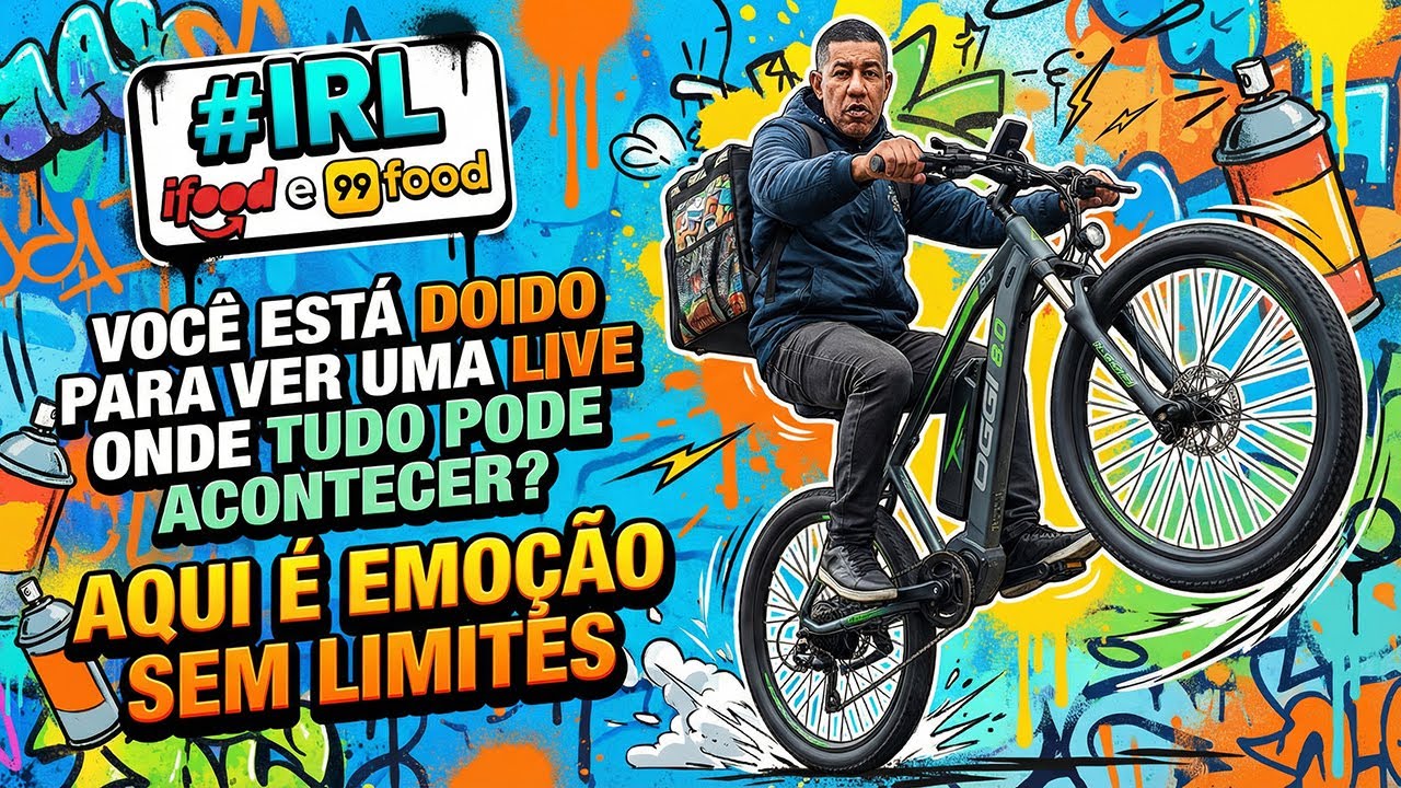 AOVIVO- IRL ENTREGAS de APP NA NOITE DE SP ,ONDE TUDO PODE ACONTECER 🚲🇧🇷