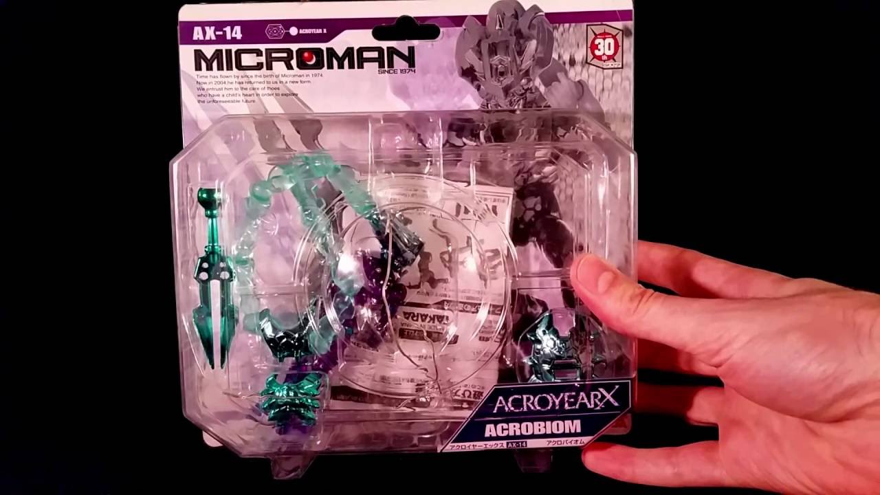 Microman Acroyear X - AX-14 - AcroBiom