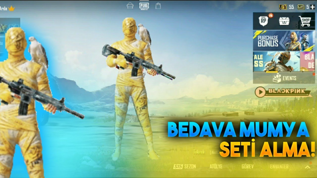 BEDAVA MUMYA SETİ ALMA! | Pubg Mobile #PubgMobile