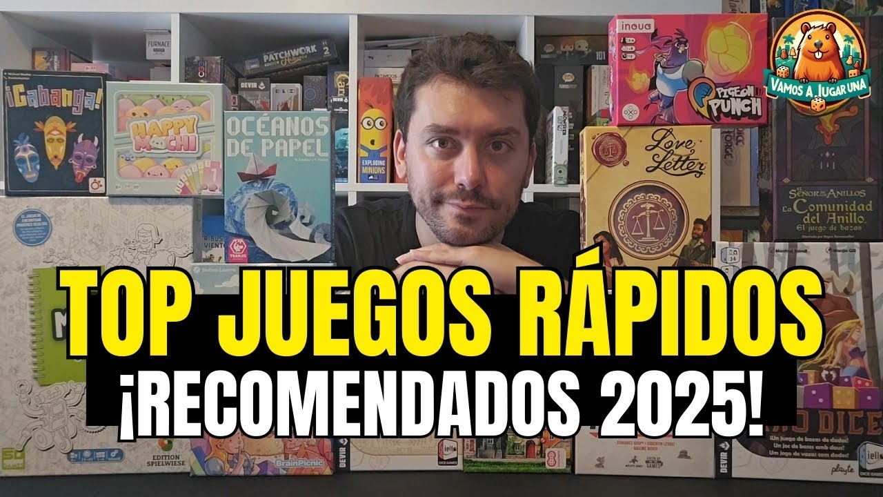 TOP MEJORES JUEGOS DE MESA RÁPIDOS 2025 | FILLERS NUEVOS RECOMENDADOS