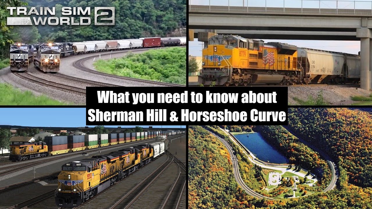 What you need to know about Horseshoe Curve & Sherman Hill! (Feat. mojo3445)