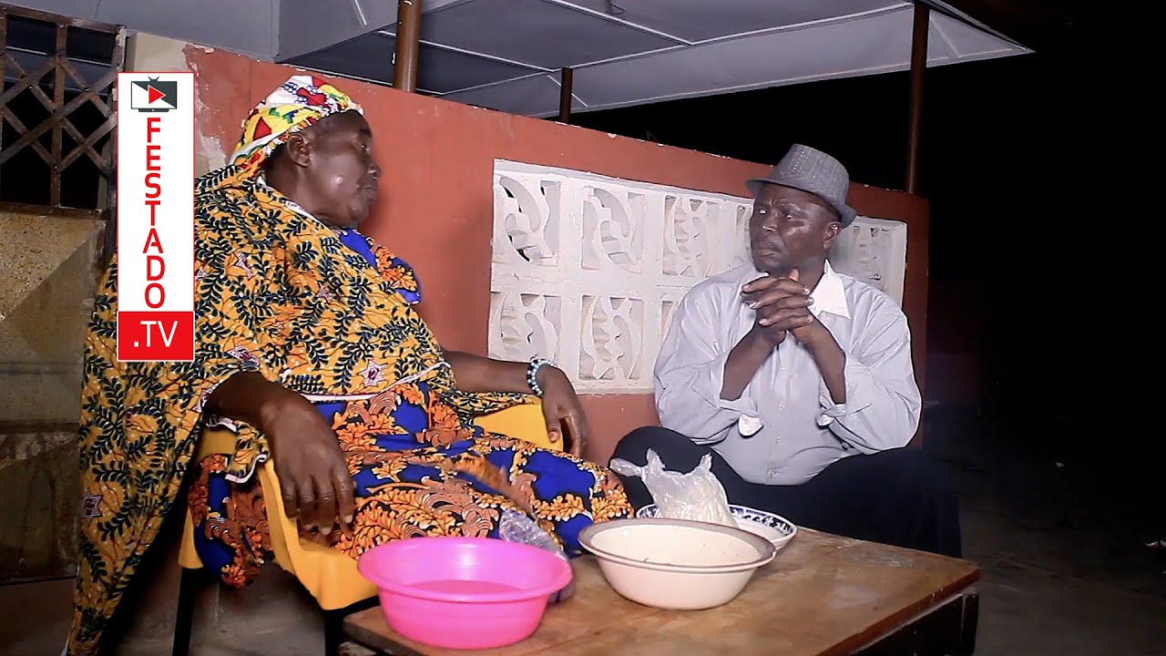 FESTADO.TV EWE MOVIE FILM | FOUSSENI L'ELECTRICIEN VOLE LA NOURRITURE DE SA CLIENTE MAMAN-OTI