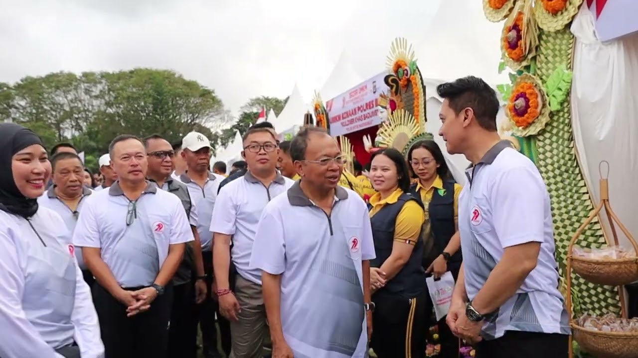 Olahraga Bersama dan Bazar UMKM