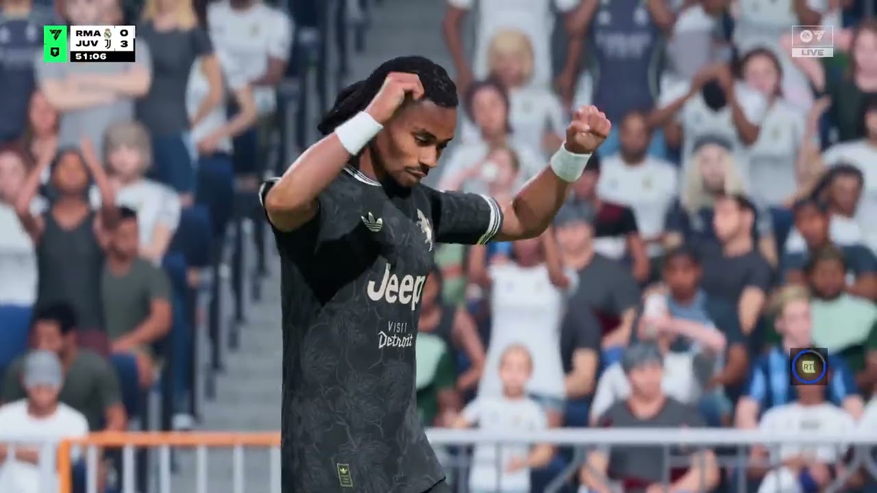 EA Sports FC 26 Magyar komment&aacute;tor mod 90% - Real Madrid - Juventus