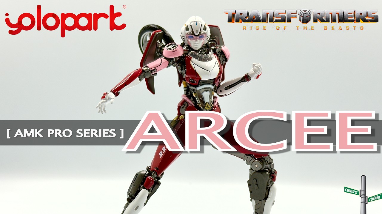 Обзор Yolopark Transformers Rise of the Beasts Arcee AMK Pro Series