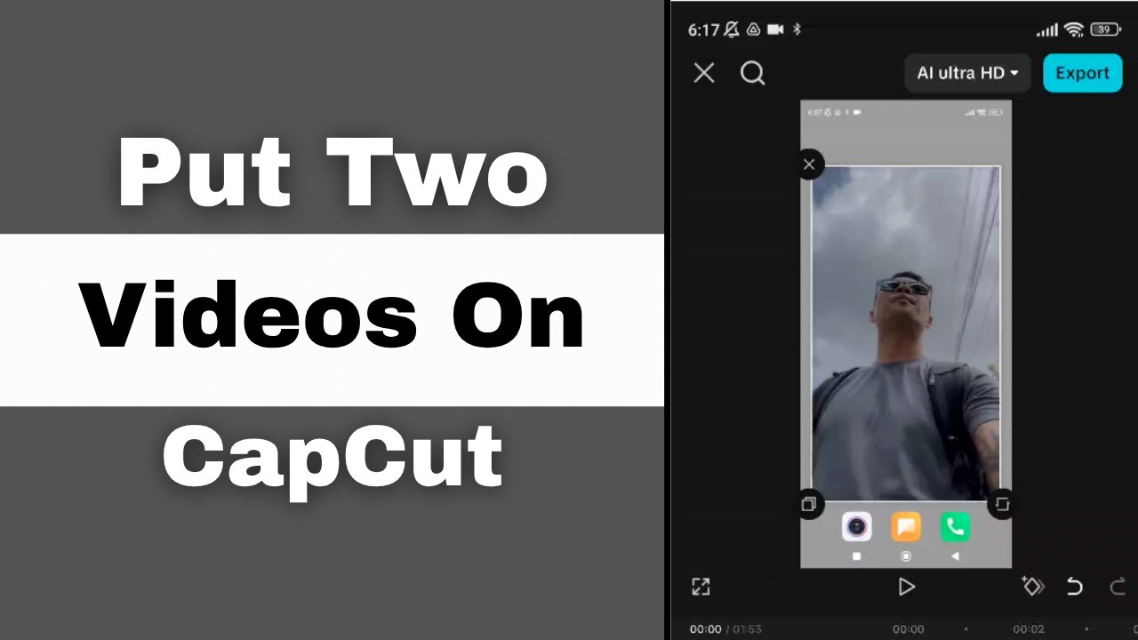 How To Put Two Videos In One Screen On CapCut