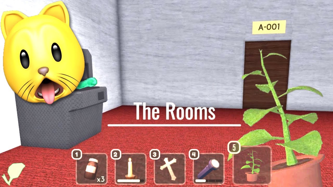 I TRIED TO BRING HERB OF VERIDIS TO ROOMS in Roblox DOORS!