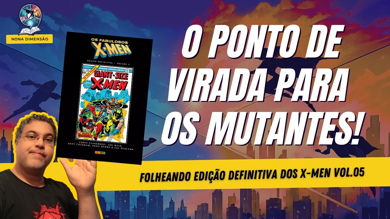 Abrindo a edição mais importante dos X-men!