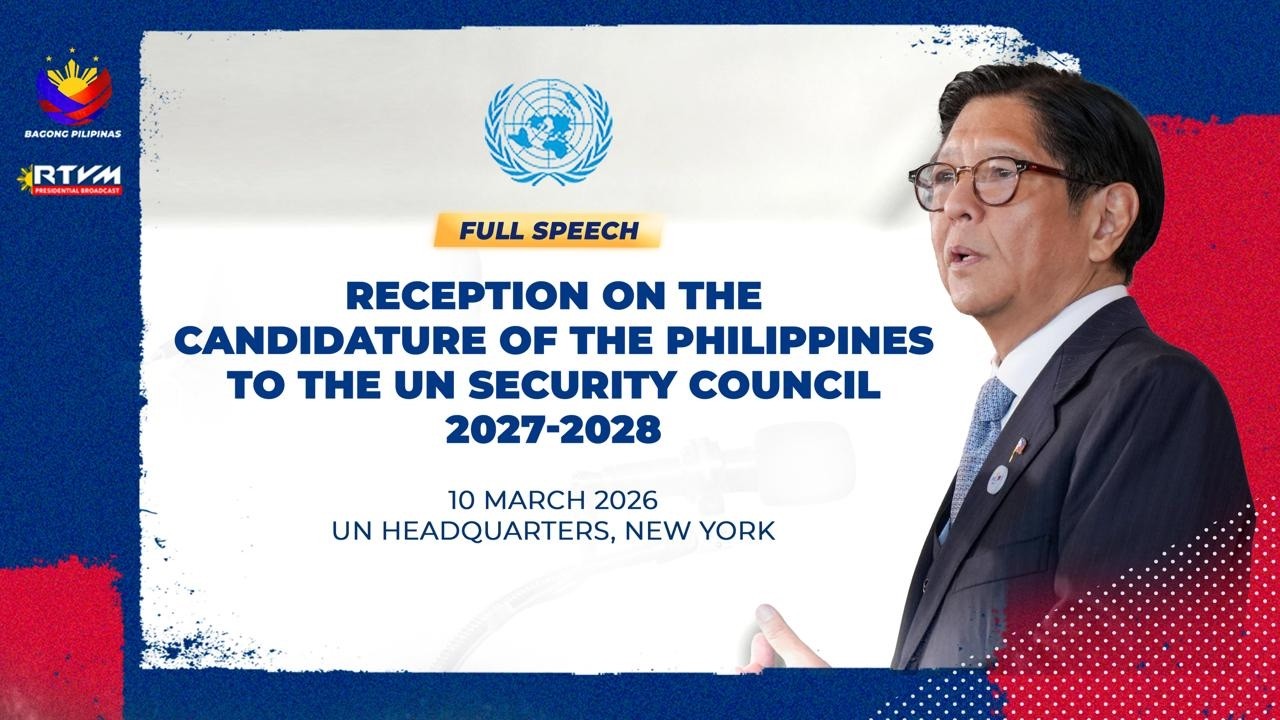 Reception on the Candidature of the Philippines to the UN Security Council 2027-2028