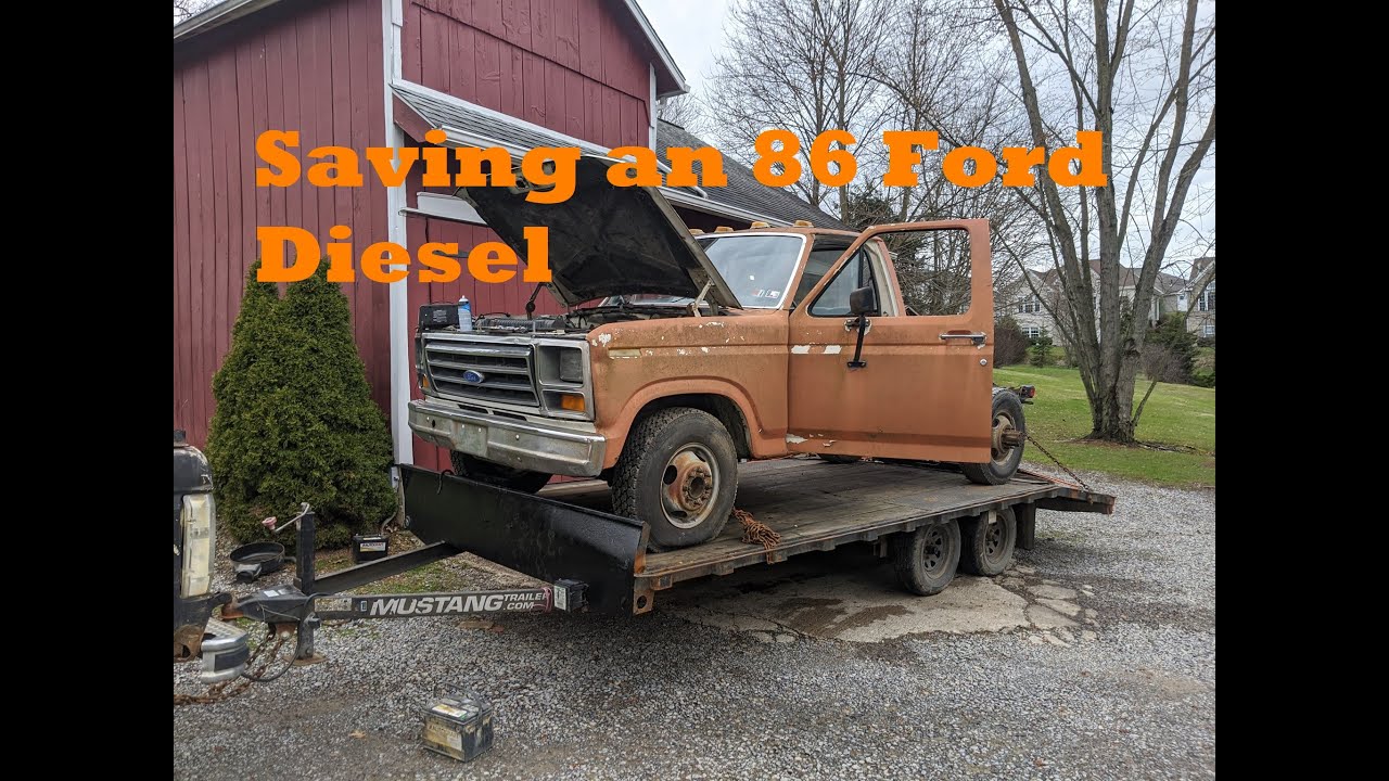 Resurrecting an 86 Ford Diesel! 6.9 IDI Old Start