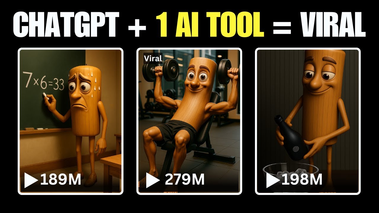 How I Made Viral Shorts with AI Character “Tung Tung Tung Sahur” (Full Tutorial)