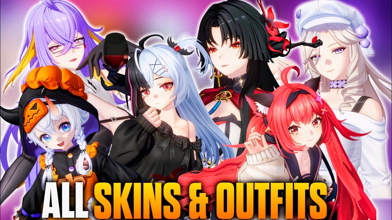 ALL CHARACTERS SKINS & OUTFITS IN NEVERNESS TO EVERNESS (NTE) (4K/60FPS)