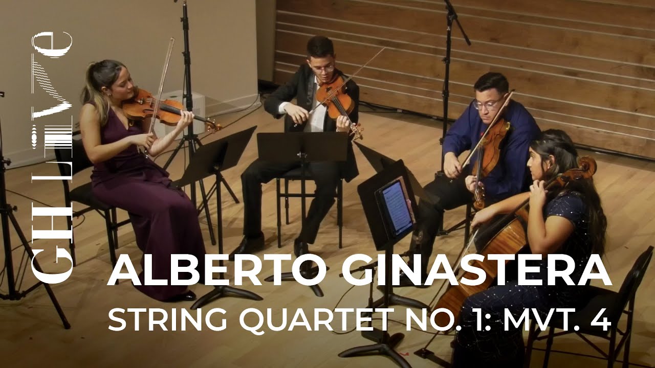 Alberto Ginastera: String Quartet No. 1, Op. 20: IV. Allegramente rustico
