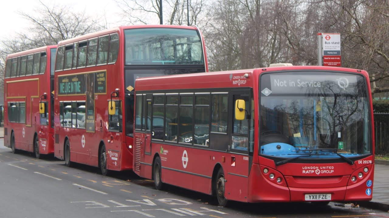 Buses In London February 2025