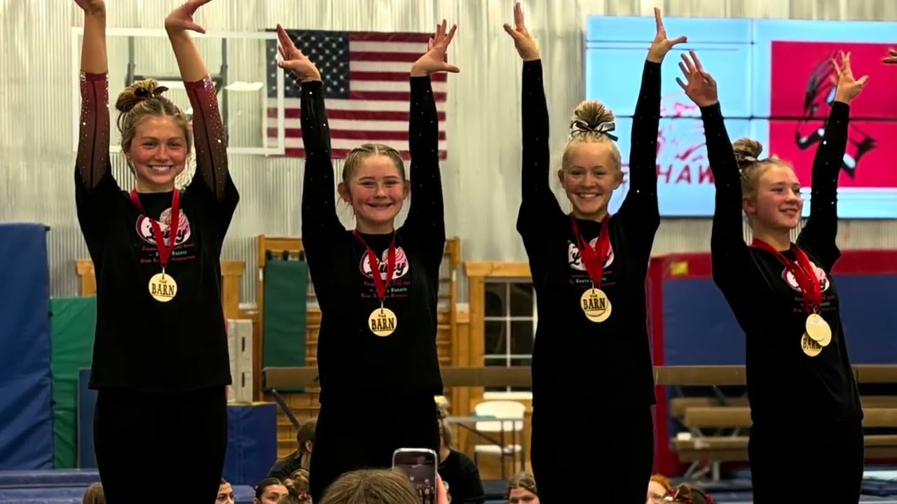 Emi Redhawks Gymnastics Meet vs Yankton  2.2.26 8th Grade
